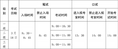 2023年上半年全国英语等级考试（PETS）考生须知