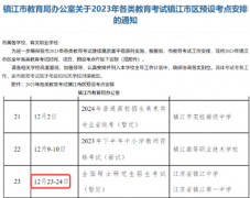 2024年全国硕士研究生招生考试初试时间在12月23至24日（暂定）